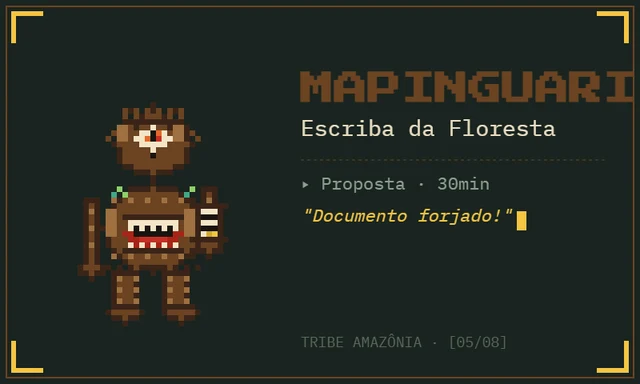 Card do agente Mapinguari